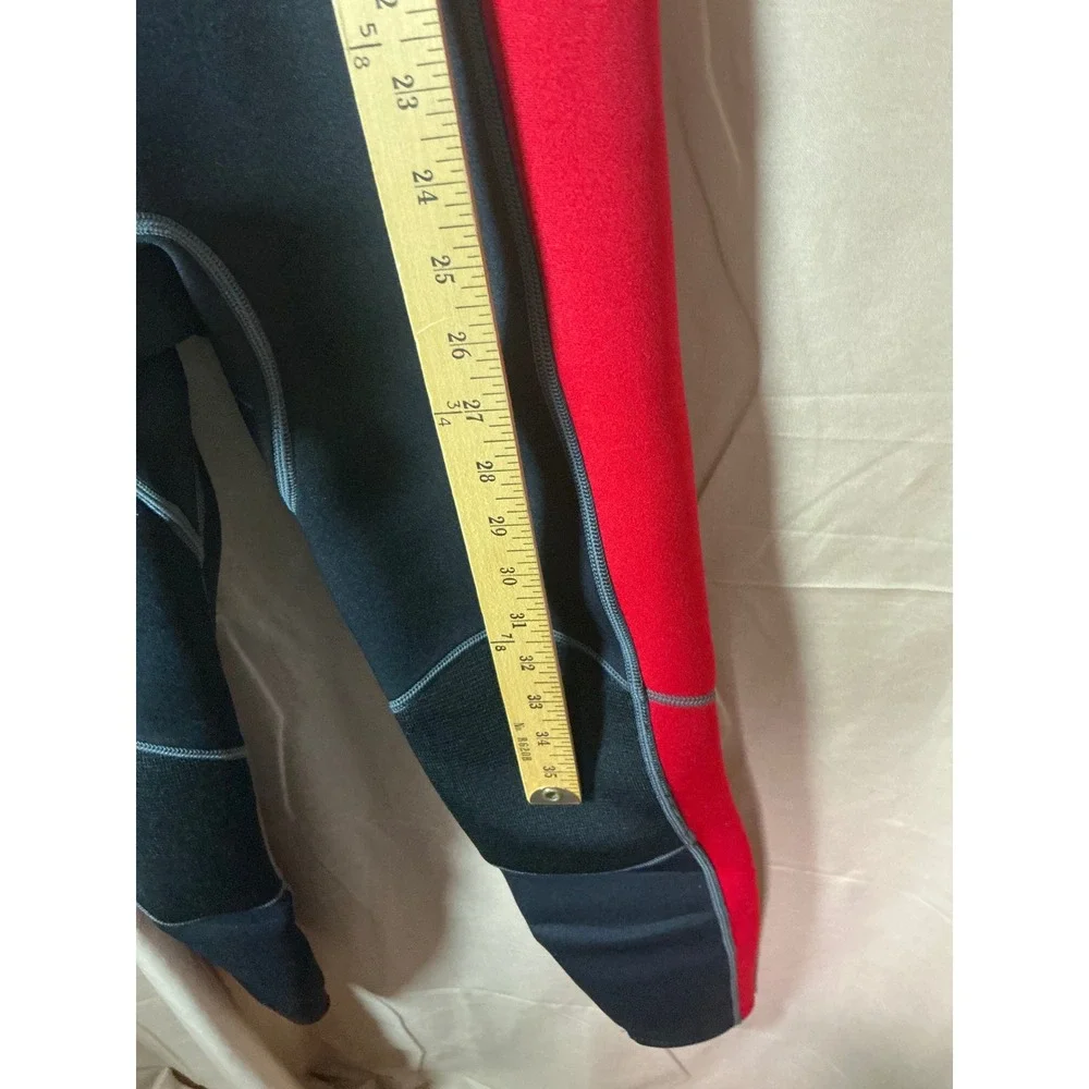 Hevto Wetsuit Kids Youth Unisex Black Red New Full Body Neoprene Thermal Surf
